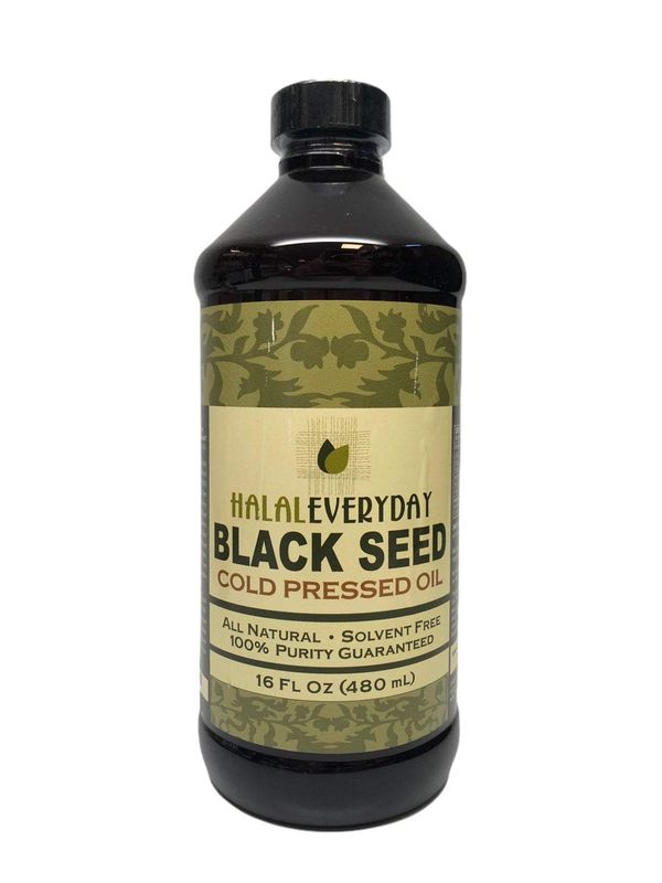 Pure Black Seed Oil - 16 OZ - 100% Pure and Cold Pressed Black Seed - Non-GMO and Vegan - Nigella Sativa