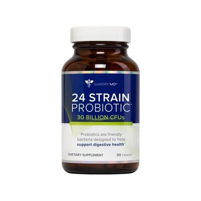 Gundry MD 24 Strain Probiotic with 30 Billion CFUs, 30 Count
