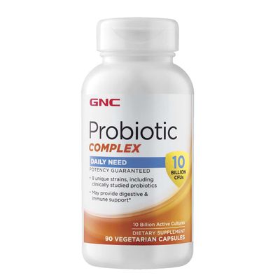 GNC Probiotic Complex Daily Need with 10 Billion CFUs | 8 Unique Strains, Including Clinically Studied Probiotics May Provide Digestive &amp; Immune Support, Vegetarian | 90 Capsules