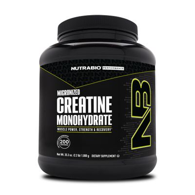 NutraBio Pure Creatine Monohydrate Powder Supplement, Unflavored, (1000 g) - Supports Bulk Muscle Energy, Recovery, and Strength - HPLC Tested Pure Grade Creatine Powder Supplement for Men and Women
