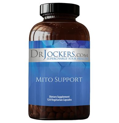 Mito Support by Dr. Jockers, Energy Boost, Cognition Support, B Vitamins, Magnesium, May Improve Athletic Performance, Mitochondria Supplement, 30 Day Supply