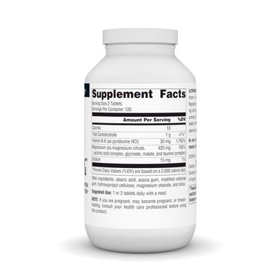 Source Naturals Ultra-Mag High-Efficiency Magnesium Complex - Maintains Muscle &amp; Nerve Function - 240 Tablets