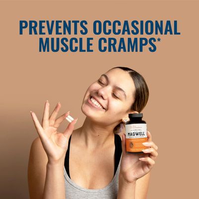 Live Conscious Magnesium Zinc &amp; Vitamin D3 - Bioavailable Forms of Magnesium - Malate, Glycinate, Citrate - MagWell Bone &amp; Heart Health, Immune System Support - 120 Capsules (2-Pack)