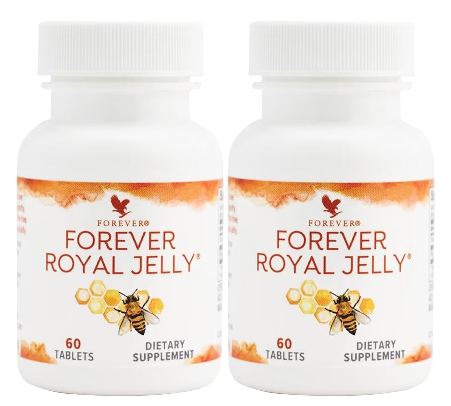 Forever Living Forever Royal Jelly - Nature&#39;s Royal Secret - Vegetarian-Friendly &amp; Gluten-Free Supplement for Energy, Wellness &amp; Vitality - 2 Bottles