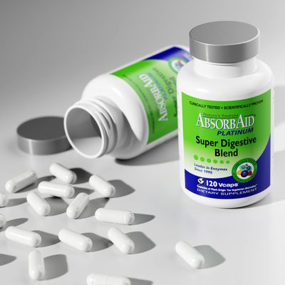 Absorbaid Platinum Super Digestive Blend, 120 Count