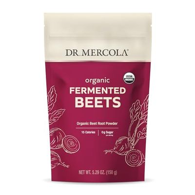 Dr. Mercola, Organic Fermented Beet Powder, 5.29 oz (150 g), 30 Servings, Non GMO, Soy Free, Gluten Free, USDA Organic