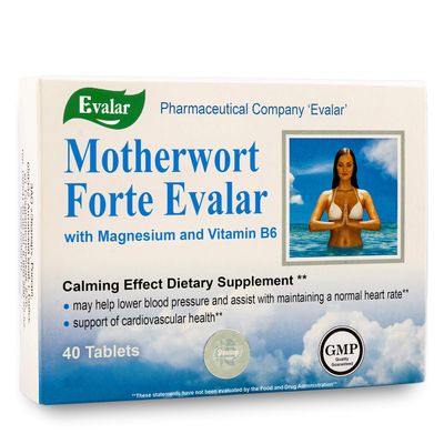 Motherwort Forte by Evalar Siberian Herbs 40 Tabs