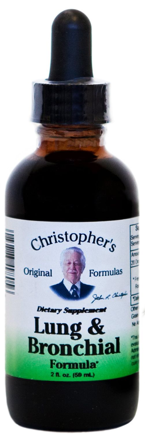 Christopher&#39;s Original Formulas Lung Plus Bronchial Supplement, 2 Fluid Ounce