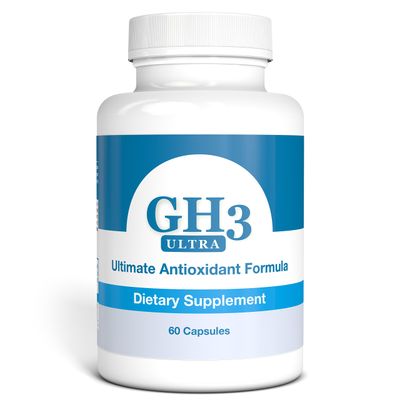 Nattura G-H3 Ultra, Ultimate Antioxidant Formula - New, Improved Anti-Aging Complex (Ginkgo Biloba, R-Alpha Lipoic Acid, Coenzyme Q10, Acetyl L-Carnitine, Vitamin B6) - 60 Caps