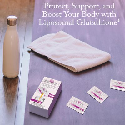 Lypo-Spheric Glutathione - 2 Cartons (60 Packets) - 450 mg Glutathione Per Packet - Liposome Encapsulated for Improved Absorption- Professionally Formulated, 100% Non-GMO