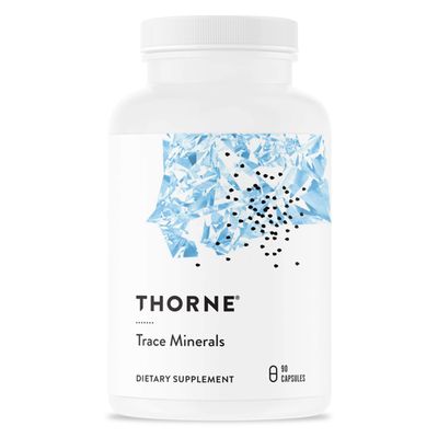Thorne Trace Minerals - Dietary Supplement with Zinc, Boron &amp; Selenium - Chelated Forms - Comprehensive Formula - 90 Capsules