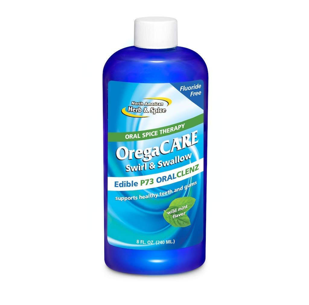 North American Herb &amp; Spice OregaCARE Swirl &amp; Swallow, Wild Mint Flavor, 8 fl. oz.