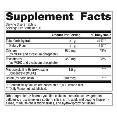 Metagenics Bone Builder with Boron - Bone Strength Supplement* - Comprehensive Mineral Support* - with Boron, Calcium &amp; Phosphorus - Non-GMO - Gluten-Free - 270 Tablets