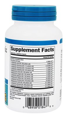 Natural Factors Ultimate Probiotic 12/12 Formula, Daily Probiotic for Ongoing Digestive Support, 12 Strains, 12 Billion CFU, 60 Vegetarian Capsules