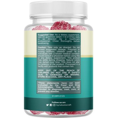 Potent Magnesium Citrate Gummies for Adults - Calm Magnesium Gummies for Support and Muscle Health - Tasty Non GMO Magnesium Gummy Vitamin for Adults (30 Servings)