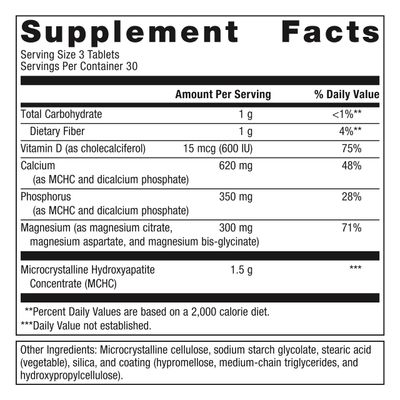 Metagenics Bone Builder with Magnesium - Bone Support Supplement* - Comprehensive Mineral Support* - with Calcium, Vitamin D & Magnesium - Non-GMO - Gluten-Free - 90 Tablets