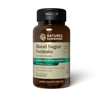 Nature&#39;s Sunshine Blood Sugar Formula, 100 caps