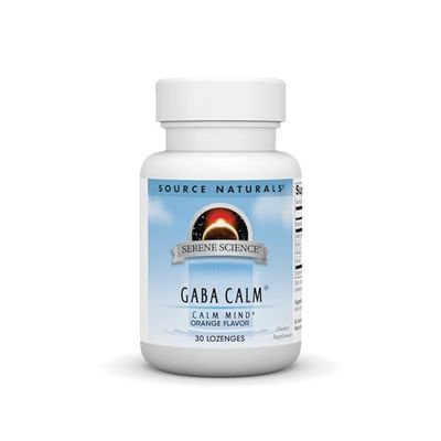 Source Naturals Serene Science GABA, 125 mg, Orange Flavored* - 30 Tablets