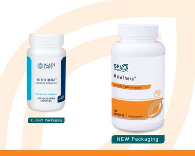 Klaire Labs Mitothera Capsule Formula - Mitochondrial Energy Focused Support with CoQ10 as Ubiquinone &amp; Red Grape Extract, Soy-Free (120 Capsules)