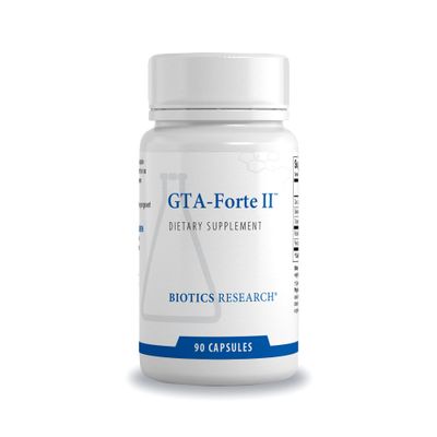 Biotics Research GTA Forte II Endocrine Glands Support, Promotes Optimal Hormonal Balance. Contains Porcine Glandular, Phytochemically Bound Trace Elements Zinc, Selenium, Copper, Rubidium 90 Caps