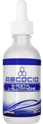 ABCOCID S-Acetyl L-Glutathione 95 mg, 4 Oz Liquid, 240 Servings, Made in USA, Quick Absorption, Quality Potent Ingredients, Non-GMO, GMP Certified, Cruelty-Free Products
