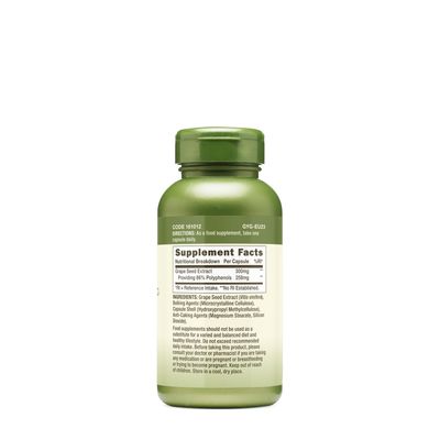 GNC Herbal Plus Grape Seed Extract 300mg | Provides Antioxidant Support | Vegetarian | 100 Count