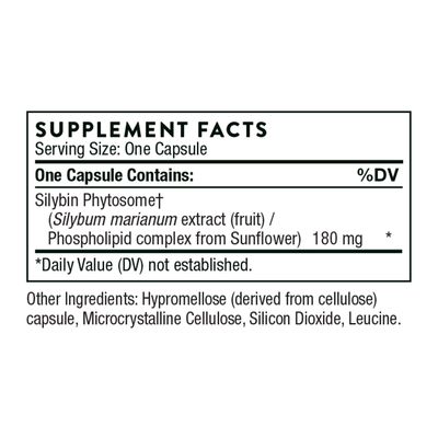 THORNE Siliphos - Botanical Extract Complex for Antioxidant and Liver Support - 90 Capsules