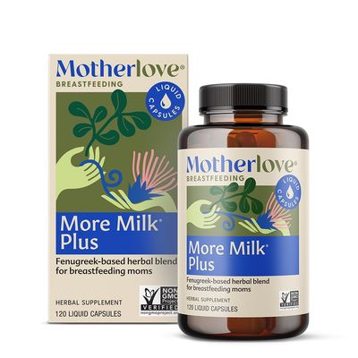 Motherlove More Milk Plus (120 Capsule Value Size) Fenugreek-Based Lactation Supplement to Support Breast Milk Supply-Non-GMO, Organic Herbs, Vegan, Kosher, Soy-Free