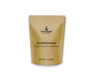 PURE ORIGINAL INGREDIENTS Benfotiamine (1 oz) Always Pure, No Fillers or Additives