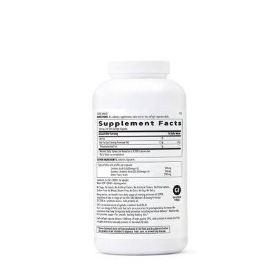 GNC Women's Evening Primrose Oil (EPO) 1300 mg | Supports Hormonal Balance, Immunity, Healthy Skin and Heart Health | Daily Vitamin | 180 Softgel Capsules