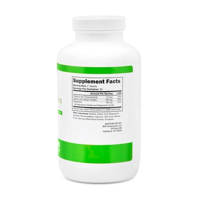BariSlim Bariatric Calcium Citrate with Magnesium and Vitamin D Tabs - 500 mg of Calcium Citrate Per Serving - Formulated for Patients After Weight Loss Surgery | Mixed Berry (90 Servings)