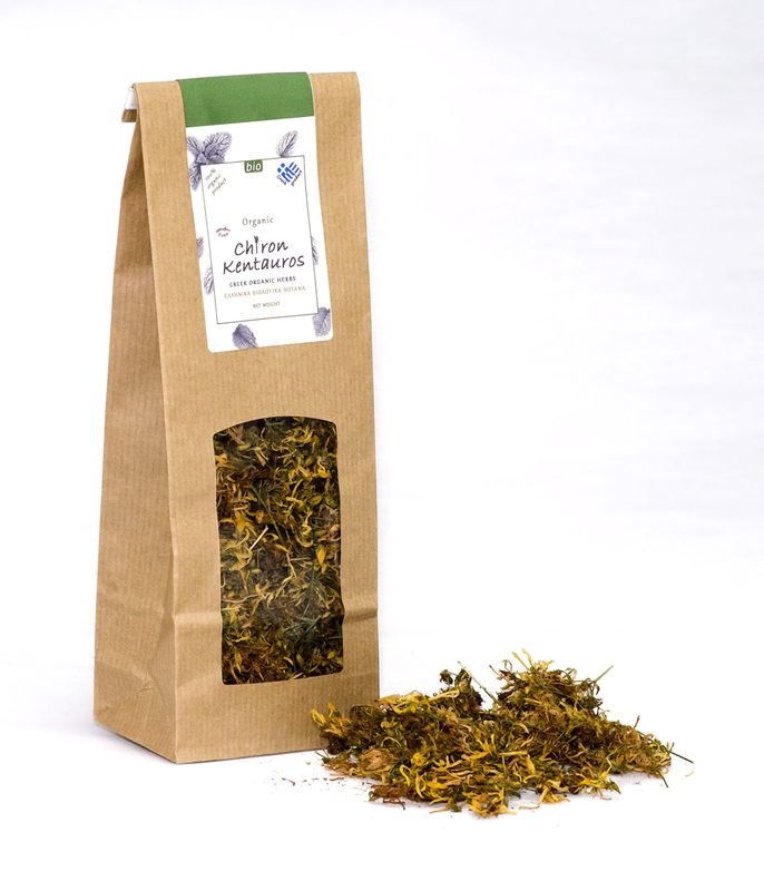 Greek Organic Bio Herb Hypericum/St John's wort flowers from Mount Pelion Greece - GMO/Caffeine Free