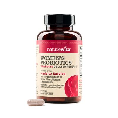 NatureWise Probiotics for Women - Multi-Strain Probiotic with Prebiotics + Cranberry - Vaginal, PH Balance, Digestive, Urinary Tract - 18 Unique Strains, 20 Billion CFU - 60 Capsules[2-Month Supply]