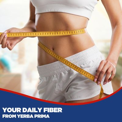 Yerba Prima Daily Fiber Formula Powder - 12 oz (Pack of 3) - Soluble & Insoluble Dietary Fiber Supplement - Colon Cleanse - Vegan, Non-GMO, Gluten-Free