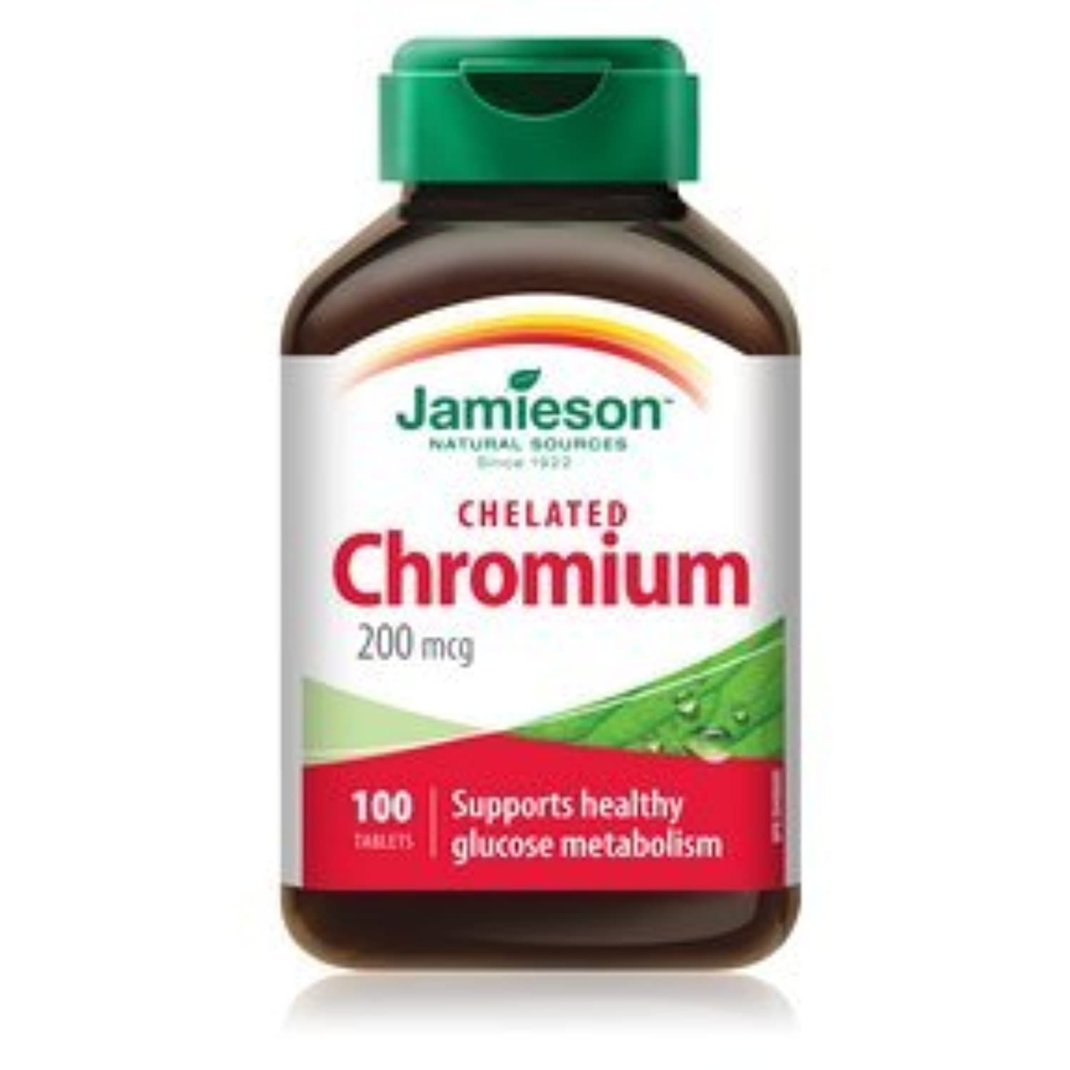 Jamieson Chelated Chromium 200mcg, 100 Tablets