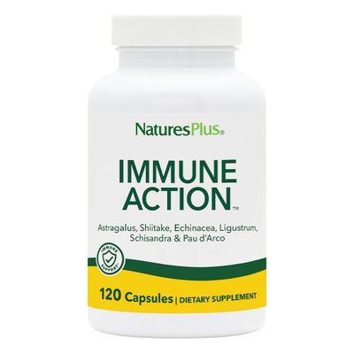 NaturesPlus Immune Action - 120 Vegetarian Capsules (120 Servings)