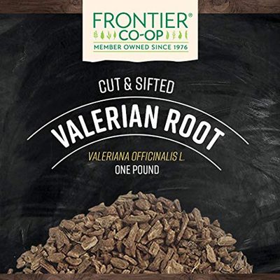 Frontier Co-op Cut &amp; Sifted Valerian Root 1lb, Kosher - For Valerian Root Tea, DIY Supplement Capsules, Bedtime Formulas and Sleep Pillows