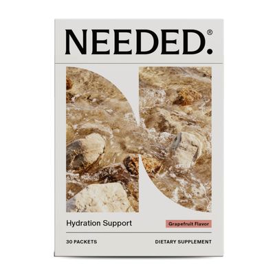 Needed. Hydration Support with Electrolytes &amp; Trace Minerals - Electrolytes for Pregnancy &amp; During Lactation - 30 Hydration Packets Lightly Sweetened with Real Fruit, Grapefruit