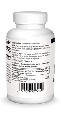 Source Naturals Omega-7 Sea Buckthorn Fruit Oil, Non-GMO, Vegan-Sourced for Health and Vitality* - 60 Vegan Softgels