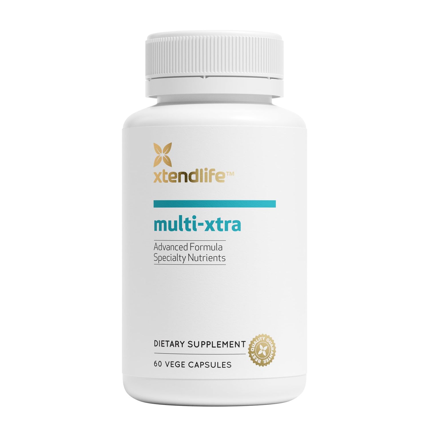 Xtendlife, Multi-Xtra, Advanced Multivitamin &amp; Mineral Supplement for Women, Men, Children - 42 Bioavailable Vitamins, Minerals, Antioxidants &amp; Herbs for Heart, Energy, Immune Support, 60 Tablets