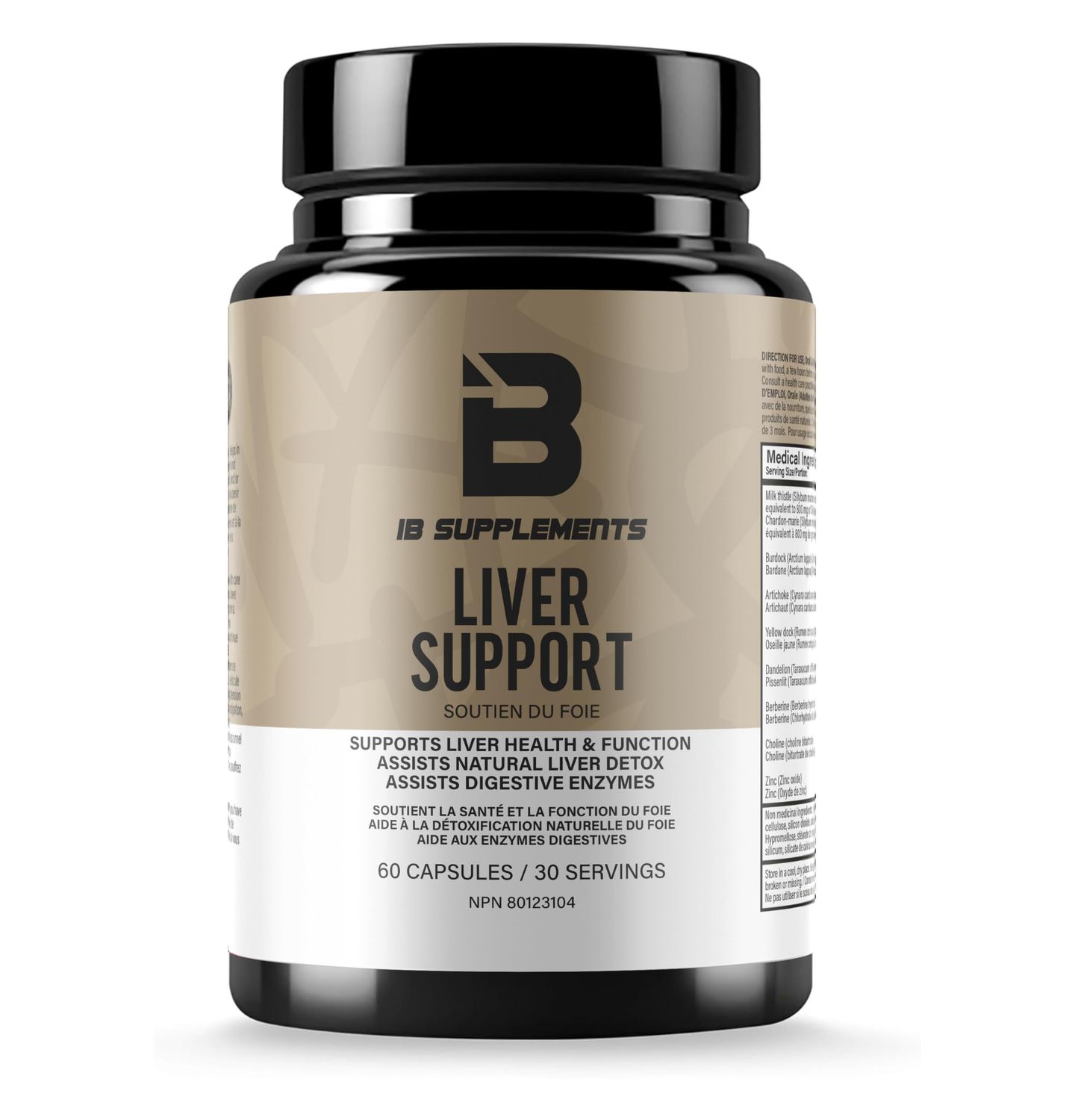 Iron Brothers Supplements Liver Cleanse Detox &amp; Repair Supplement - Liver Detox with Dandelion Root, Milk Thistle &amp; Zinc for Healthy Liver Function &amp; Liver Support for Men &amp; Women | 60 Capsules