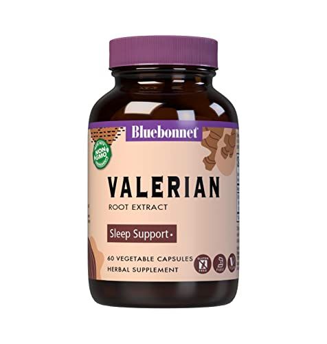 BlueBonnet Valerian Root Extract Supplement, 60 Count