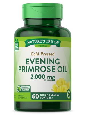 Nature&#39;s Truth Evening Primrose Oil Capsules | Cold Pressed | Non-GMO, Gluten Free