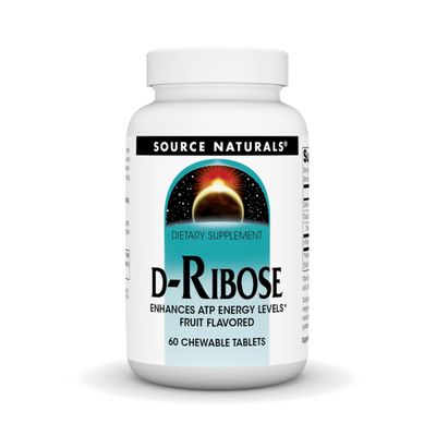 Source Naturals Ribose, Inc. 60 Chewable Tablet