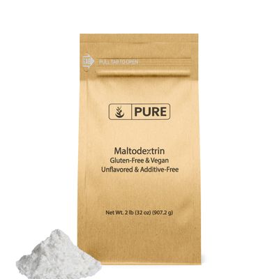 PURE ORIGINAL INGREDIENTS Maltodextrin (2 lb) Binder &amp; Thickener, Unflavored, No Additives