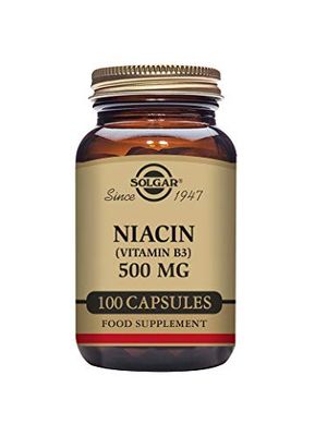 SOLGAR Niacin 500 MG, 100 CT