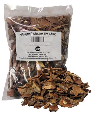 Naturejam Cuachalalate 1 Pound Bag-Stomach Ulcer &amp; Digestive Discomfort Help-100% Natural Wildcraft-No Processing aka Juliana Adstringens