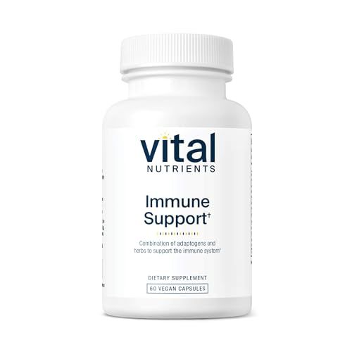 Vital Nutrients Immune Support | Herbal Immune System Support Supplement | Vegan Antioxidant and Immunity Supplement | Gluten, Dairy, Soy Free | Non-GMO | 60 Capsules