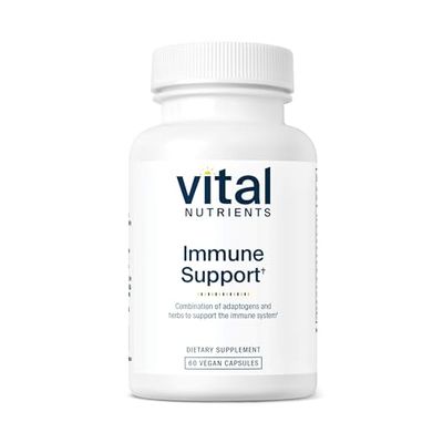 Vital Nutrients Immune Support | Herbal Immune System Support Supplement | Vegan Antioxidant and Immunity Supplement | Gluten, Dairy, Soy Free | Non-GMO | 60 Capsules