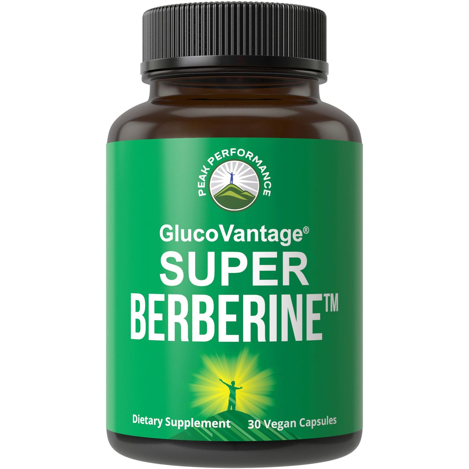 Dihydroberberine Super Berberine Supplement - GlucoVantage 200mg Now 5X More Effective Than Regular Berberine HCL Powder Capsules. Metabolism Support Keto Friendly Plus Vegan Berberine Extract Pills